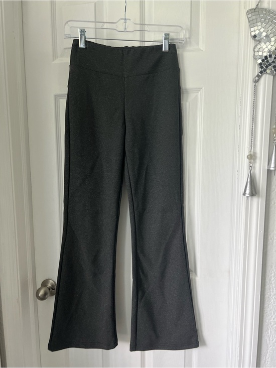 I Believe Pants - Women's Black Flared Knit Pants